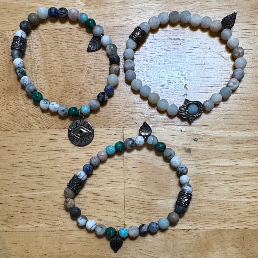 Bohemian Beaded Bracelet Set